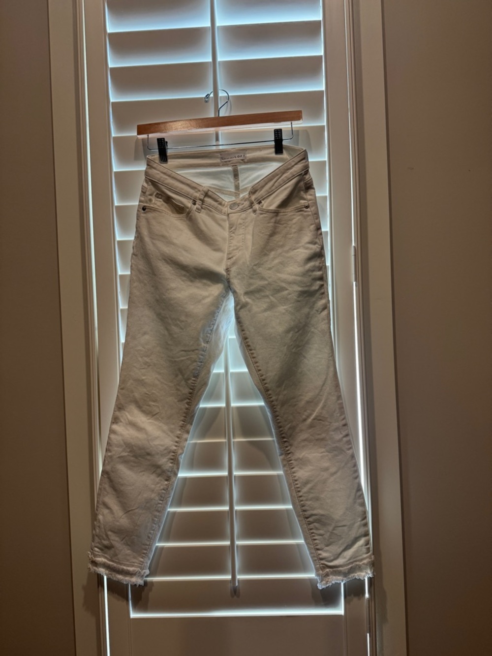LOFT White Women's Slim Jeans